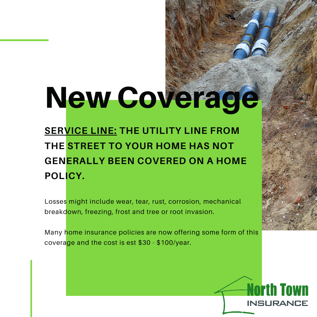 Water and Sewer Pipes Covered by Insurance
